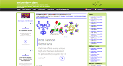 Desktop Screenshot of embroiderystars.com